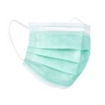 Medicininės kaukės Medi-Inn, 3 sl., tipas II, >99%, žalsvos (50vnt)