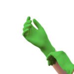 Medi-inn nitrilinės vienkartinės pirštinės, Apple green S/M/L/XL (100vnt)