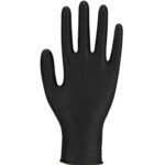 Abena THOR Power Grip nitrilinės vienkartinės pirštinės, labai stiprios, 6.5g, juodos S/M/L/XL (50vnt) - Image 2