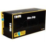 Abena THOR Ultra Grip nitrilinės vienkartinės pirštinės, labai stiprios, 6.5g, mėlynos S/M/L/XL (100vnt) - Image 3
