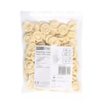 Lateksinis vienkartinis baltas antpirštis (neaptinkamas), 7cm (100 vnt.) - Image 2