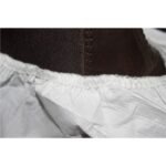 Antistaatilised ühekordsed kingakatted, 55GSM PP, lamineeritud, hingavad 5B/6B, valged (1 paar) - Image 2