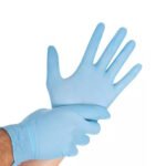 Nitrilinės vienkartinės pirštinės HYGOSTAR, mėlyna, didintos, XXL (90vnt)